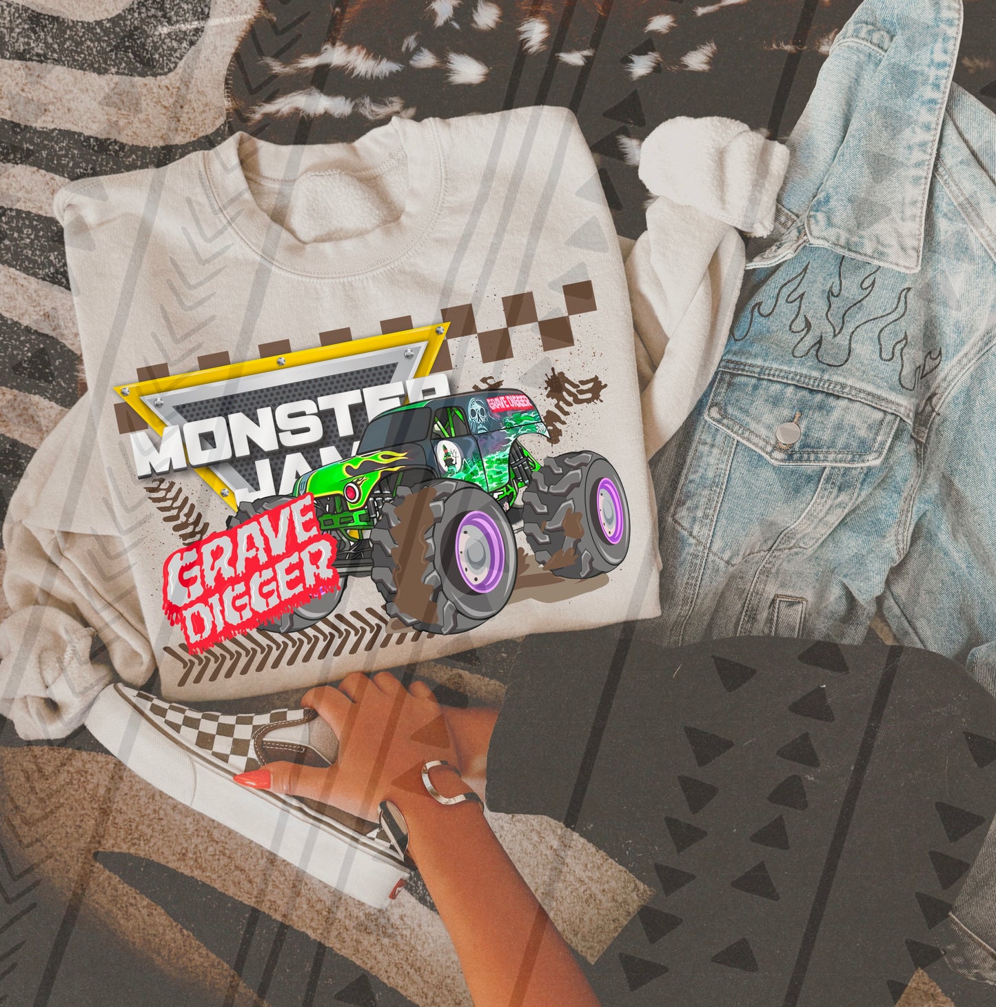Monster Jam DTF Transfer