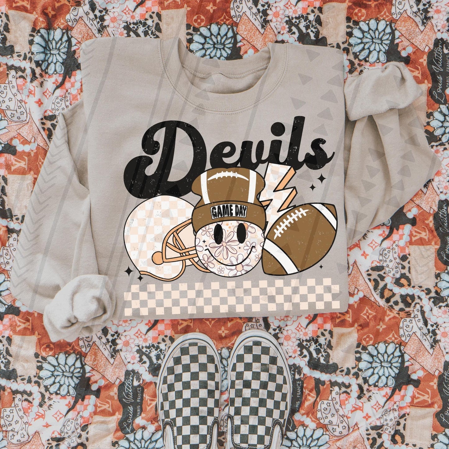 Retro Football CUSTOM (any team) DTF Transfer
