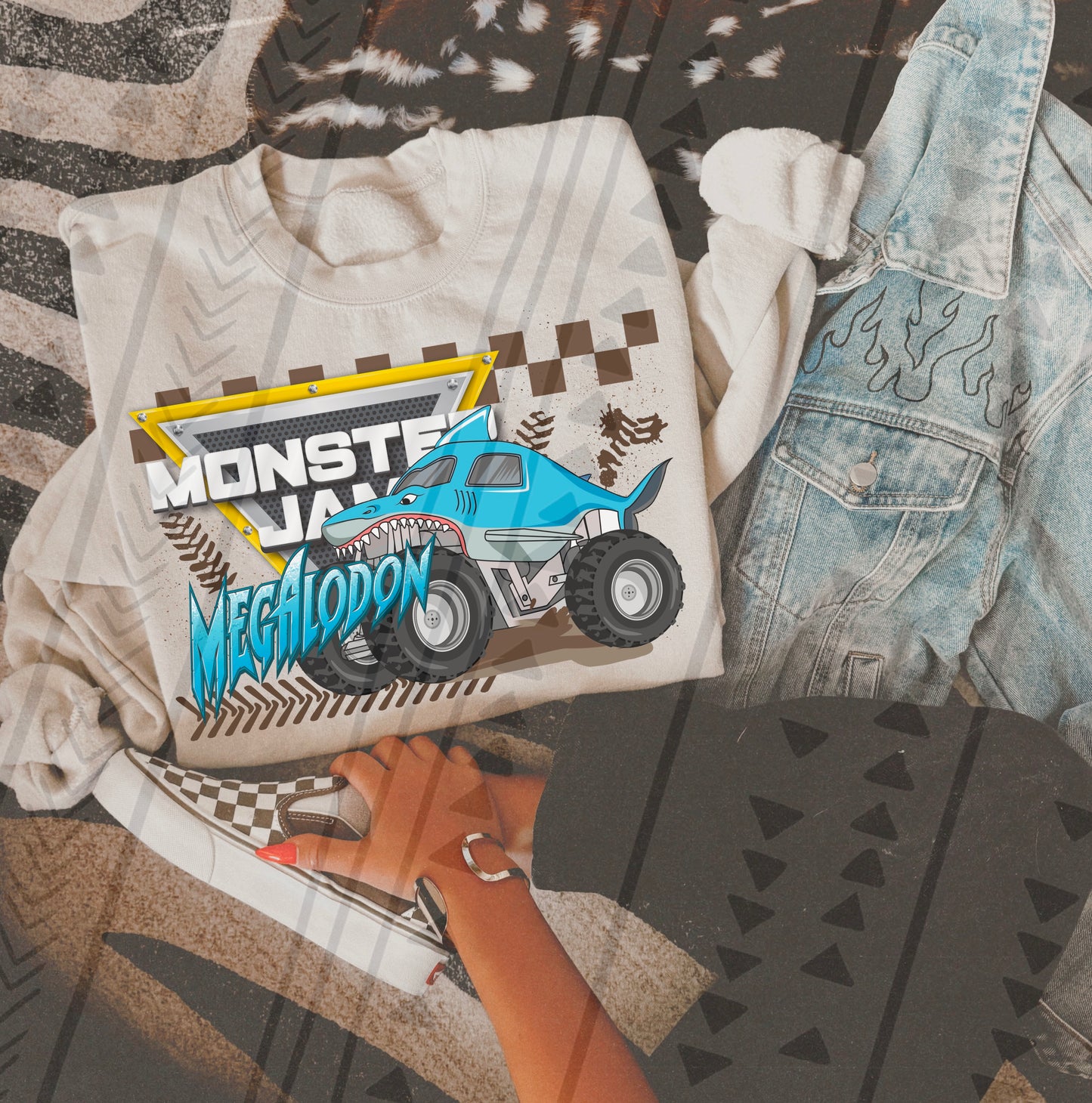 Monster Jam DTF Transfer