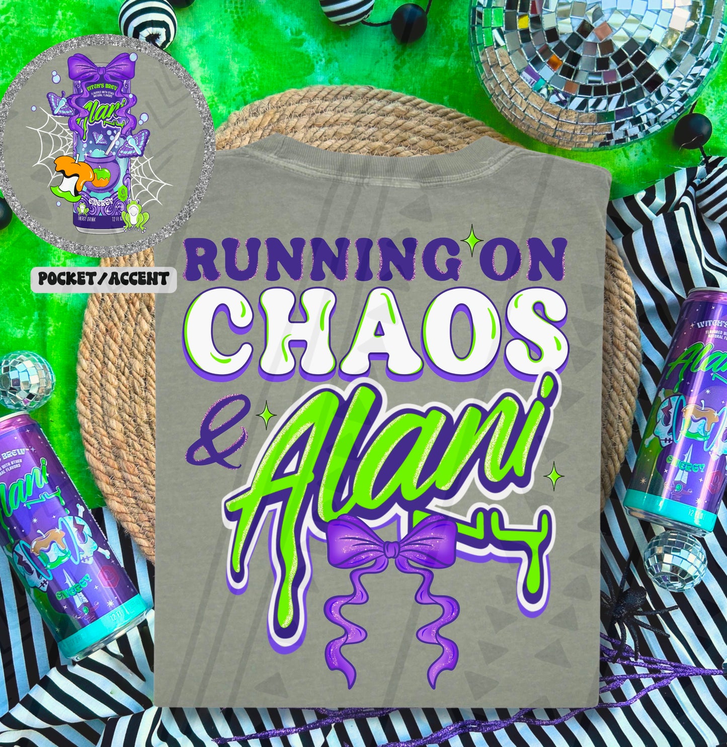 Chaos & Alani - Witches Brew DTF Transfer