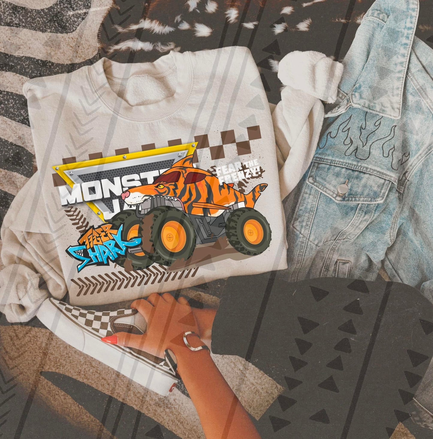 Monster Jam DTF Transfer