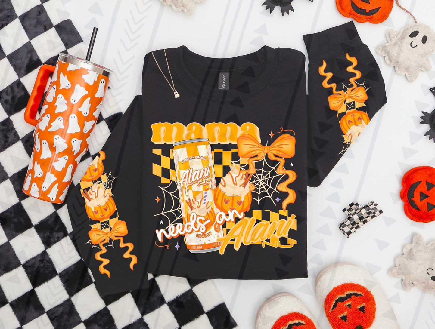 Mama Needs An Alani - Pumpkin Cream DTF Transfer