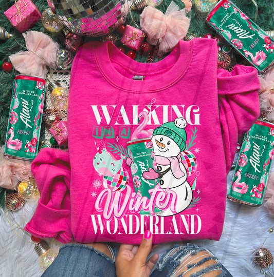 Walking in a Winter Wonderland DTF Transfer