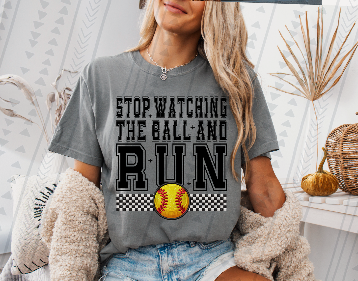 Stop Watching The Ball DTF Transfer