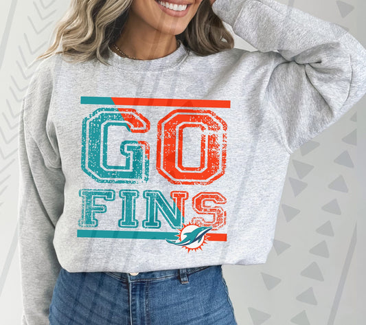 Go Fins DTF Transfer