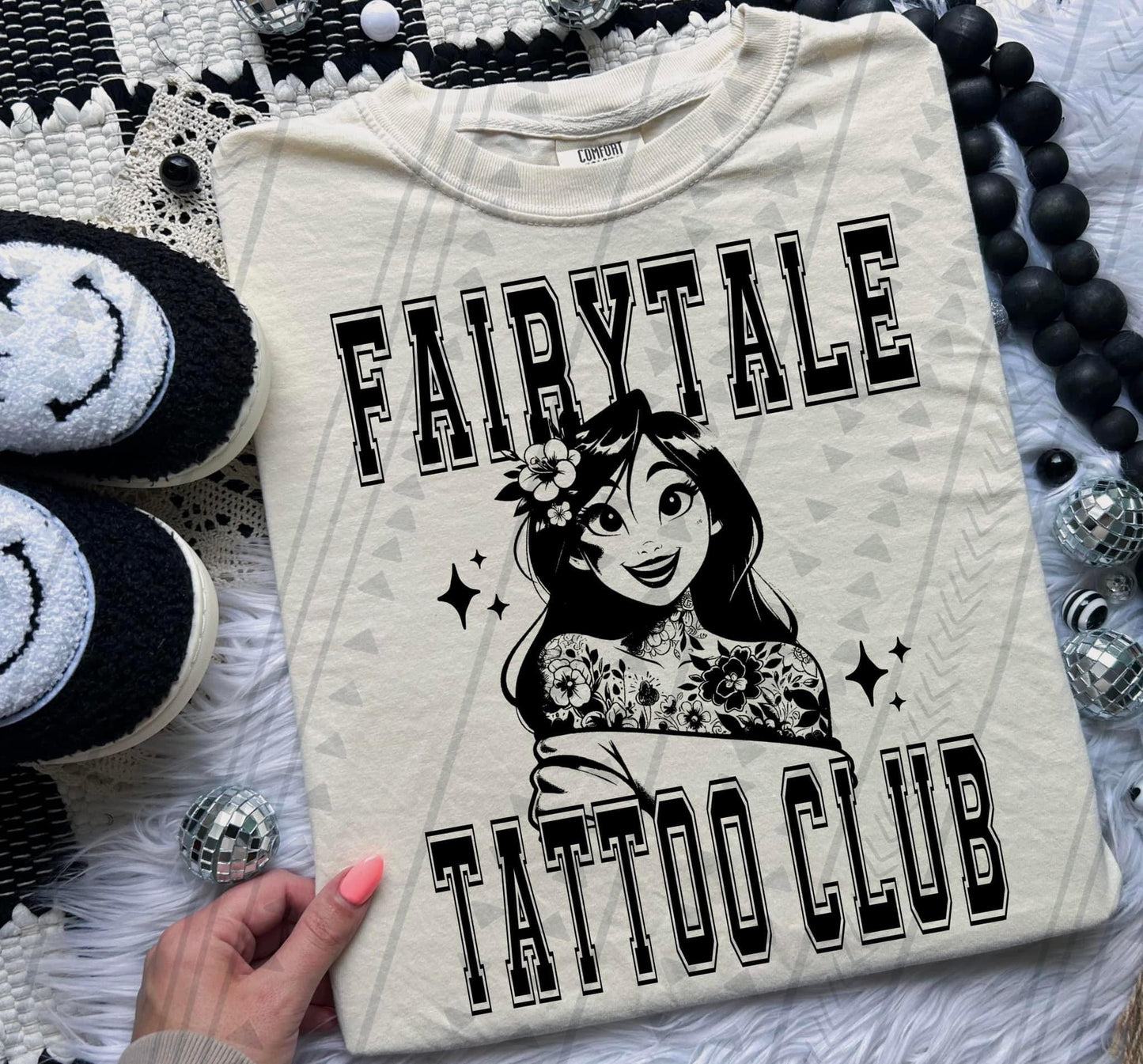 Fairytale Tattoo Club - Mulan DTF Transfer