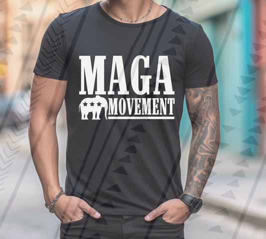 MAGA Movement DTF Transfer