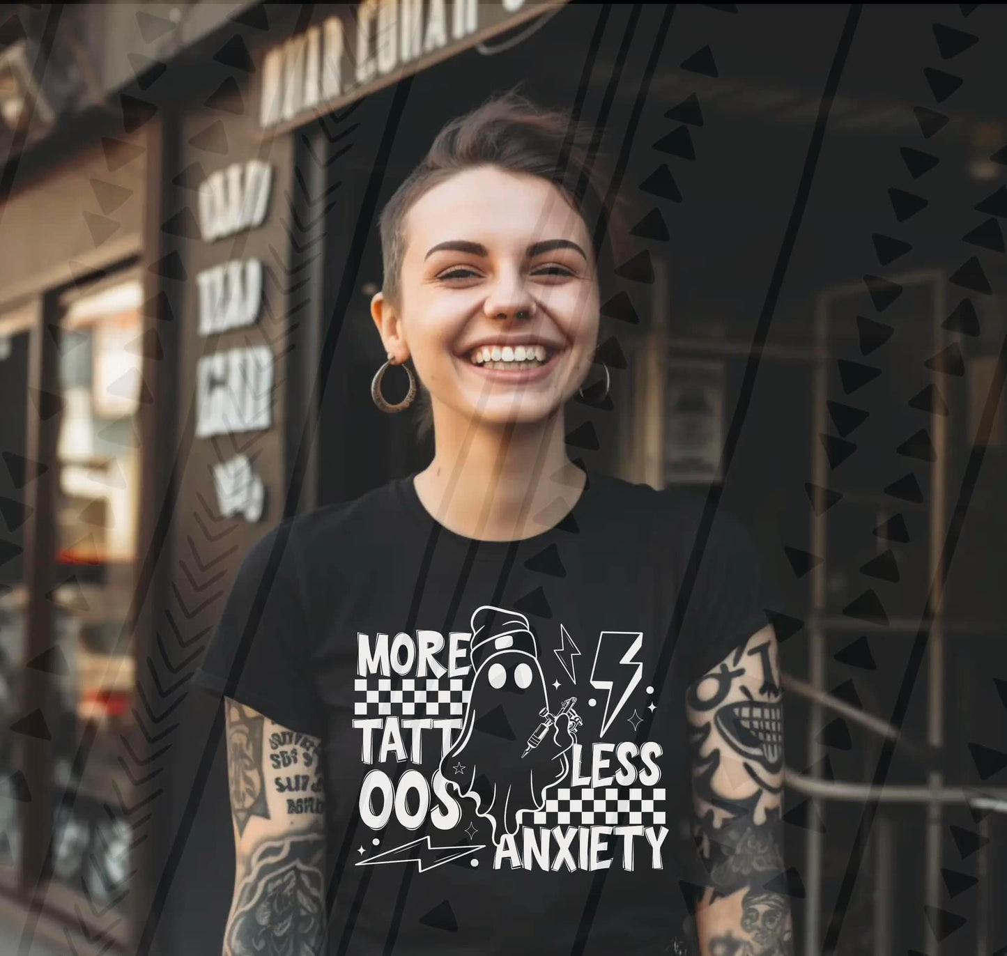 More Tattoos Less Anxiety DTF Transfer