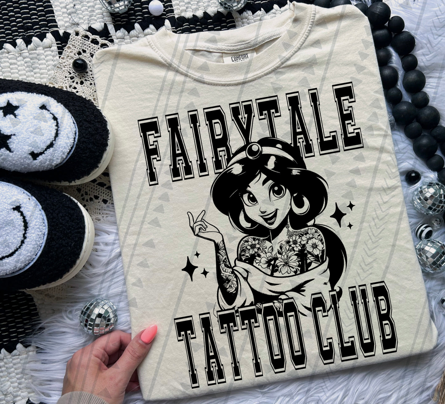 Fairytale Tattoo Club - Jasmine DTF Transfer