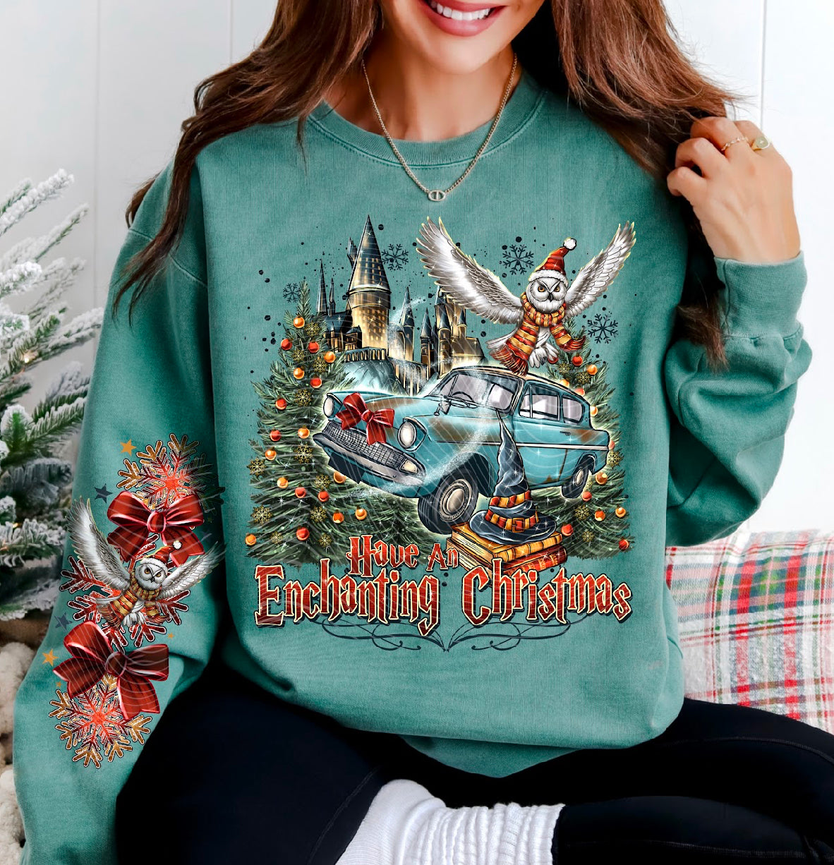 Enchanted Christmas HP DTF Transfer