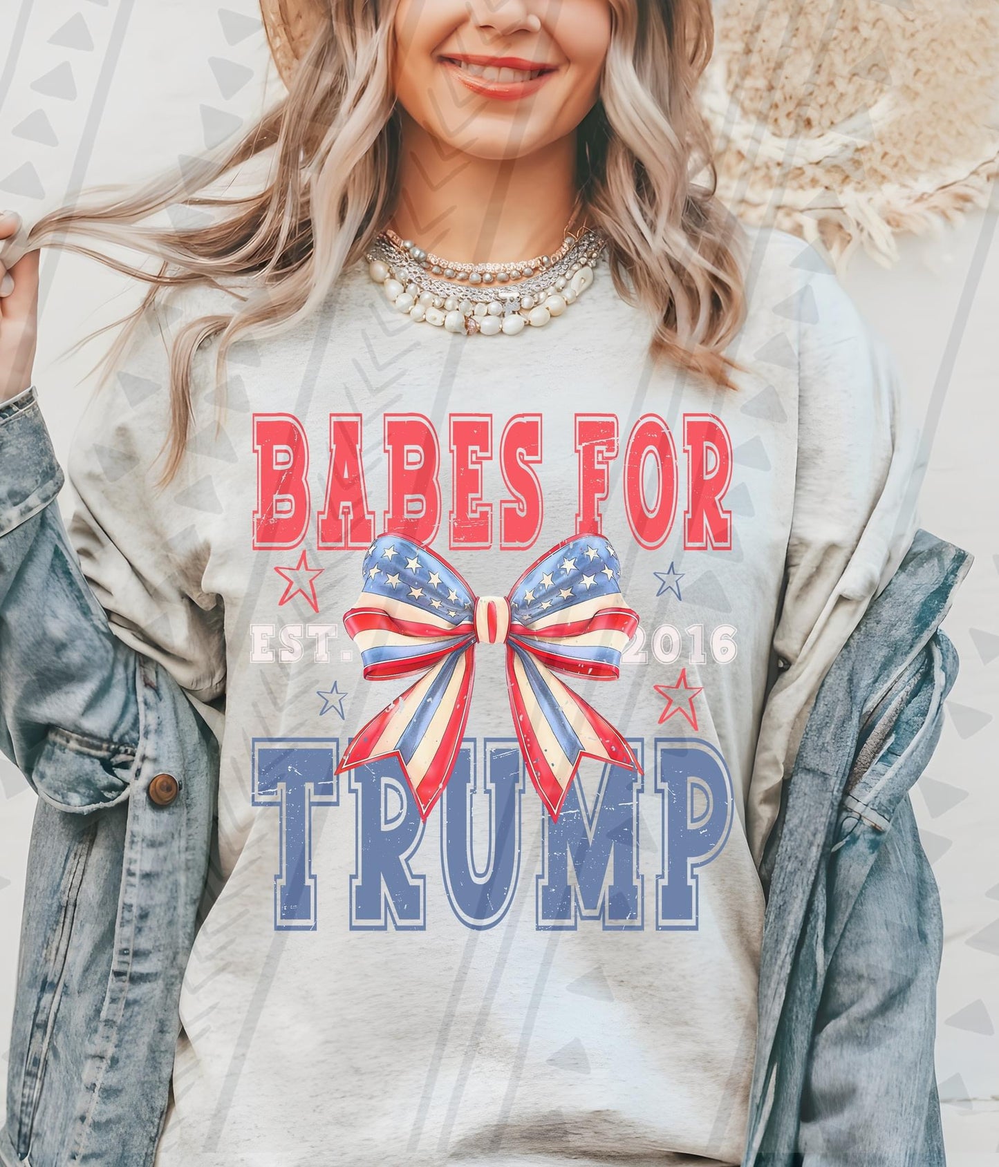 Babes For Trump DTF Transfer