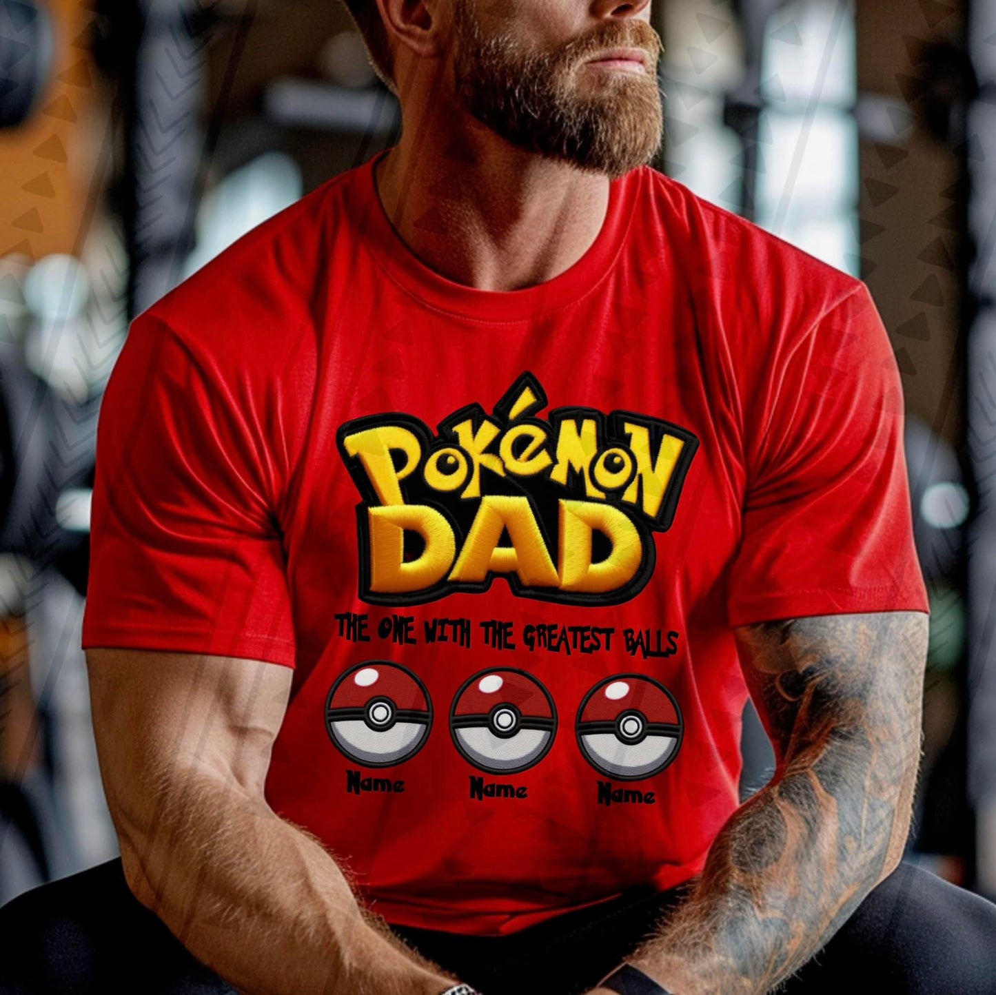 PokeDad DTF Transfer