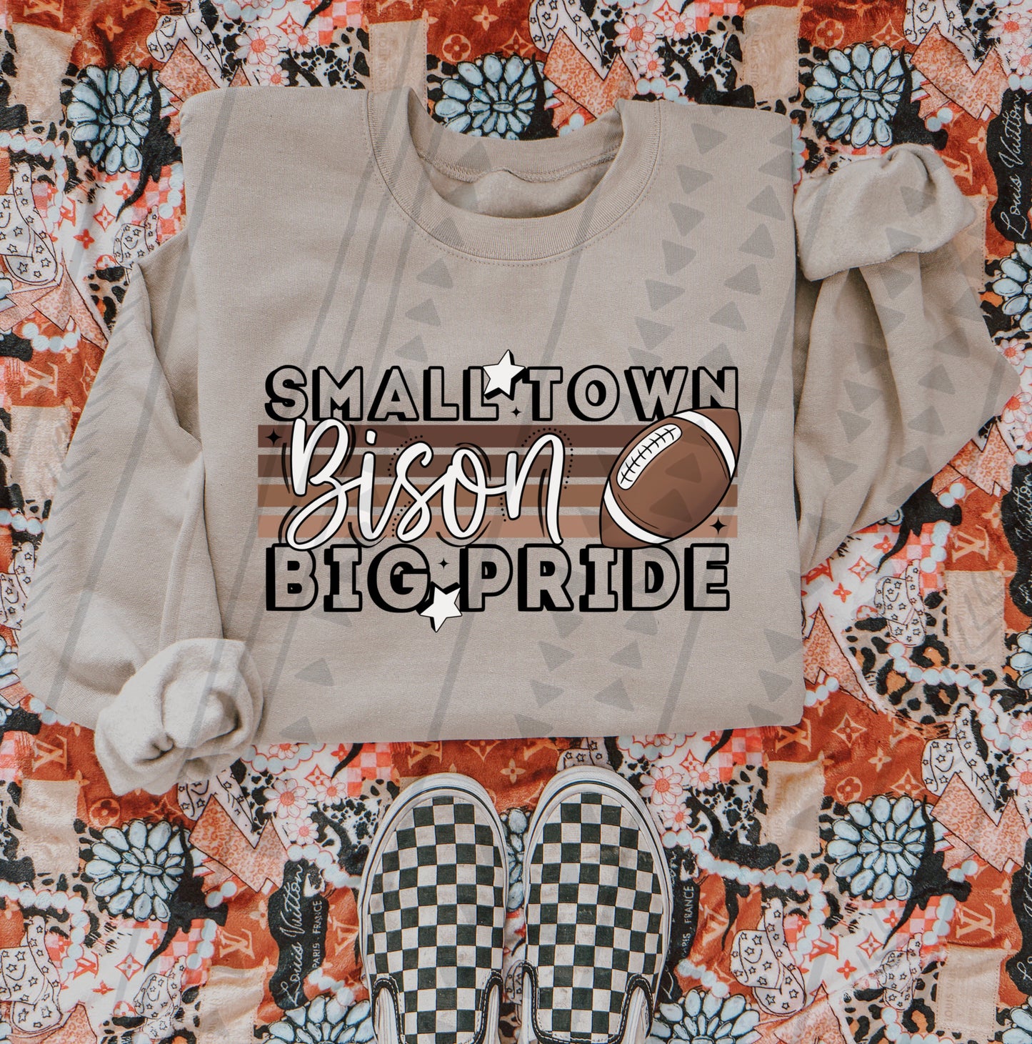 Small Town Big Pride (Any Team) DTF Transfer