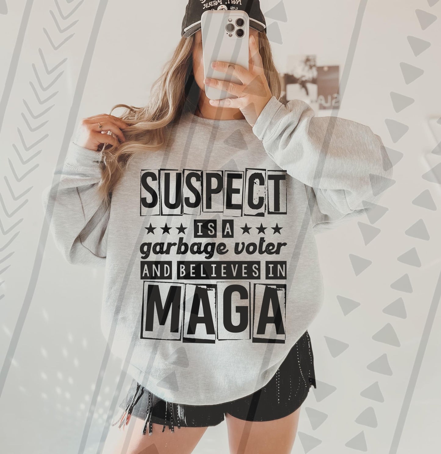 Suspect - MAGA DTF Transfer