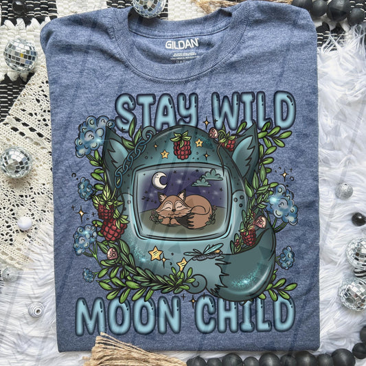Stay Wild Moon Child DTF Transfer