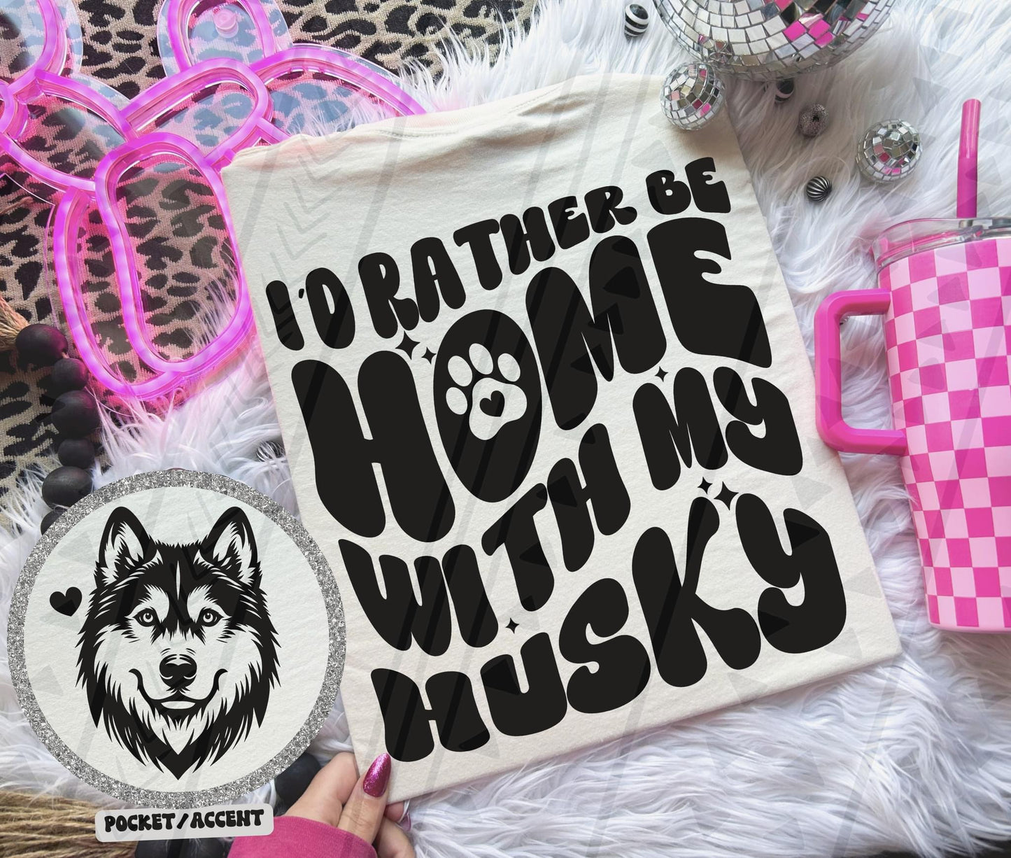 Rather Be Home - Husky DTF Transfer