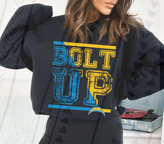 Bolt Up DTF Transfer