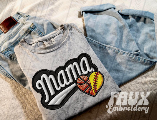 Varsity Mama - Softball/Basketball DTF Transfer