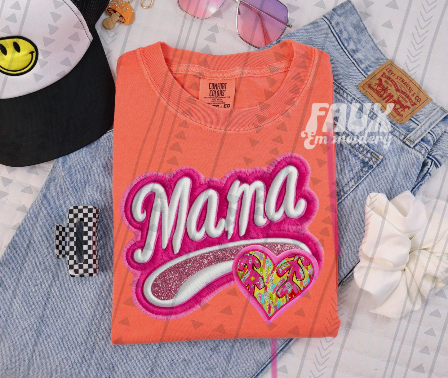 Varsity Mama - Softball Glitz DTF Transfer