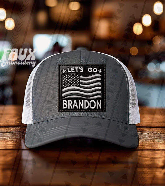 Let’s Go Brandon Hat DTF Transfer