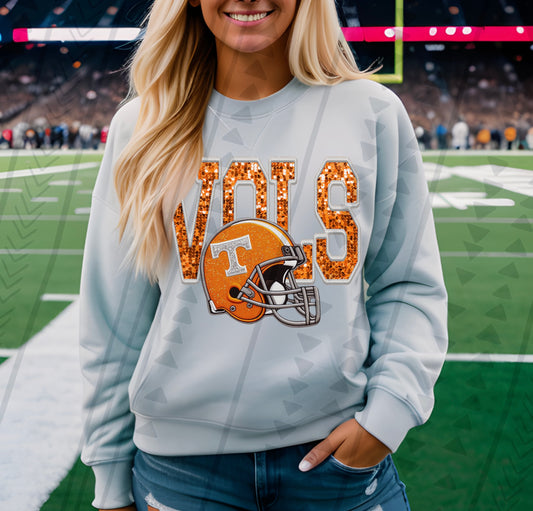 Vols Faux Embroidery DTF Transfer