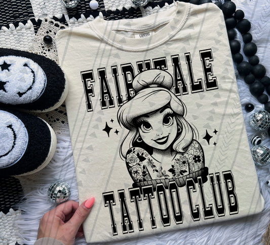 Fairytale Tattoo Club - Cinderella DTF Transfer