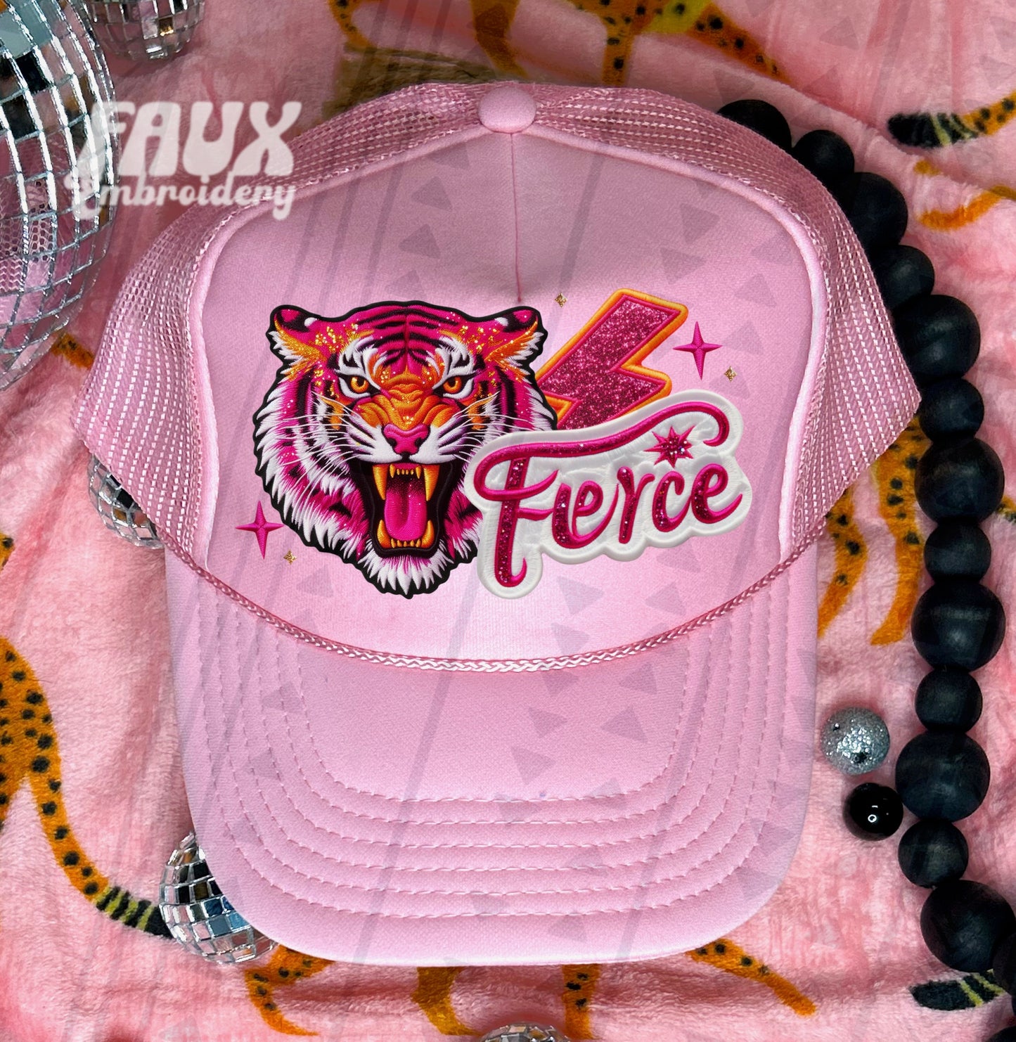 Fierce Hat DTF Transfer