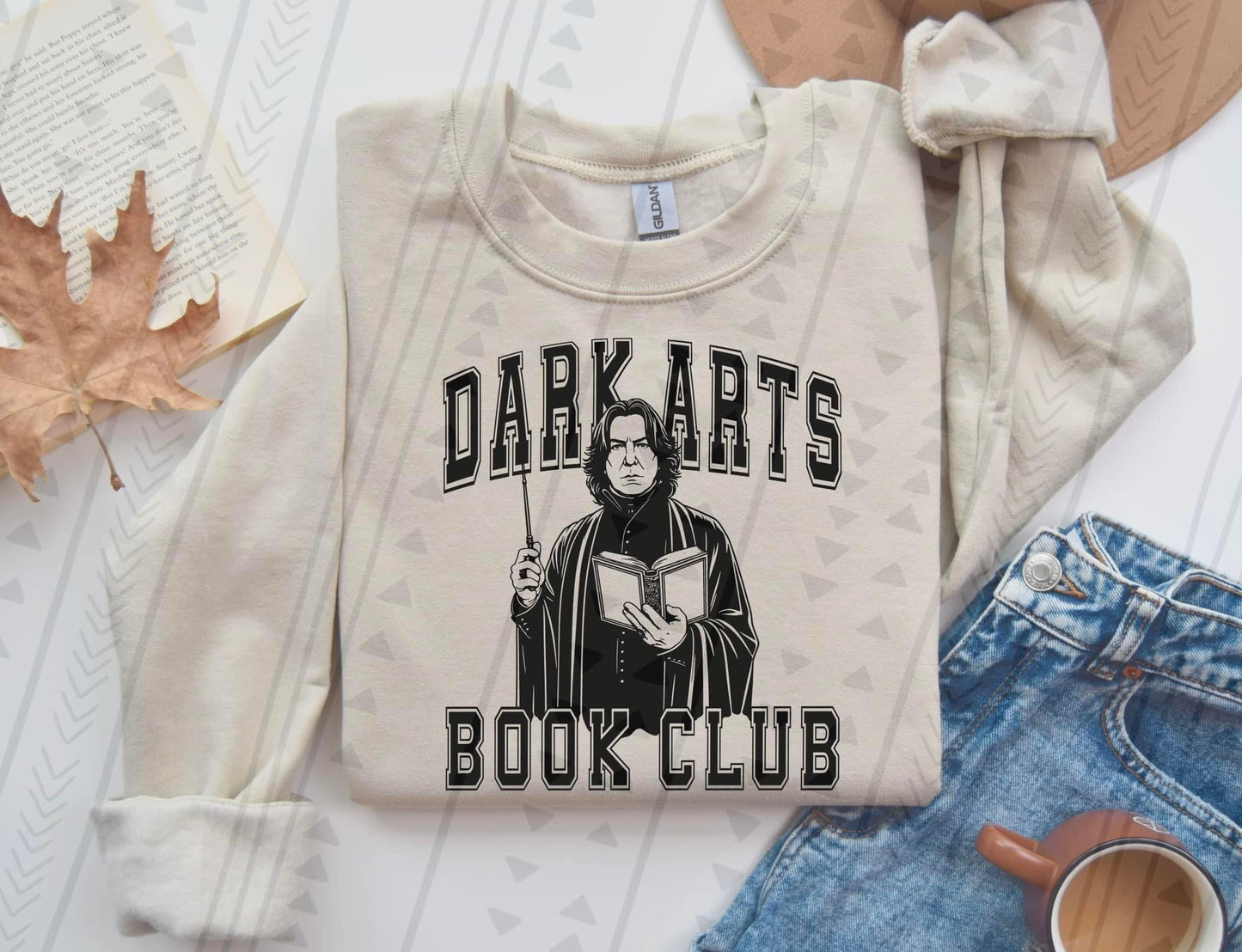 Dark Arts Book Club DTF Transfer