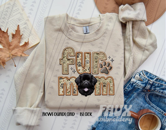 Fur Mom - Newfoundland DTF Transfer