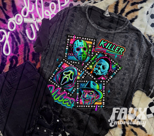 Killer Vibes Neon DTF Transfer