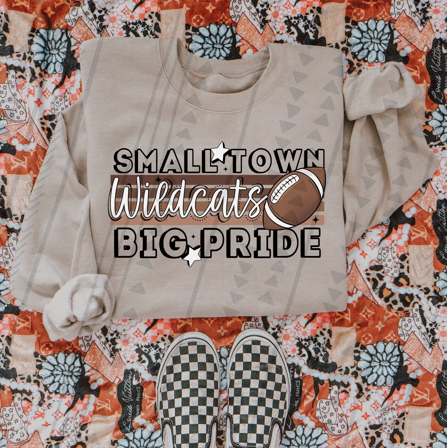 Small Town Big Pride (Any Team) DTF Transfer