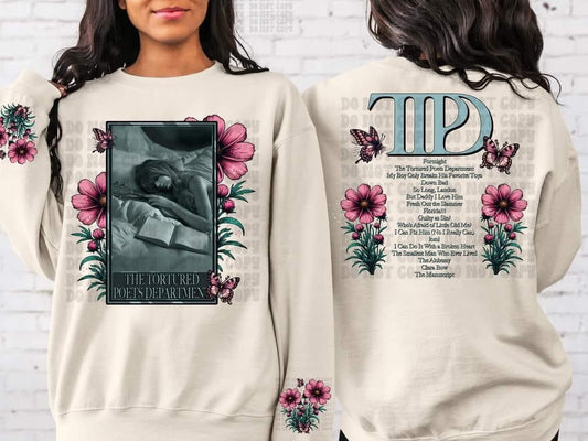 TS Floral Poet DTF Transfer