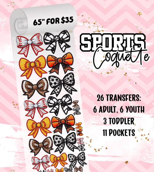 Sports Coquette Gang Sheet