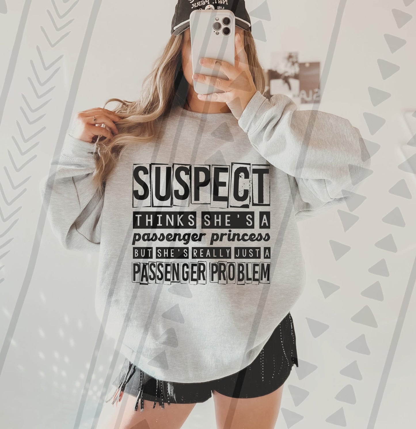 Suspect Passenger Problem DTF Tranfer