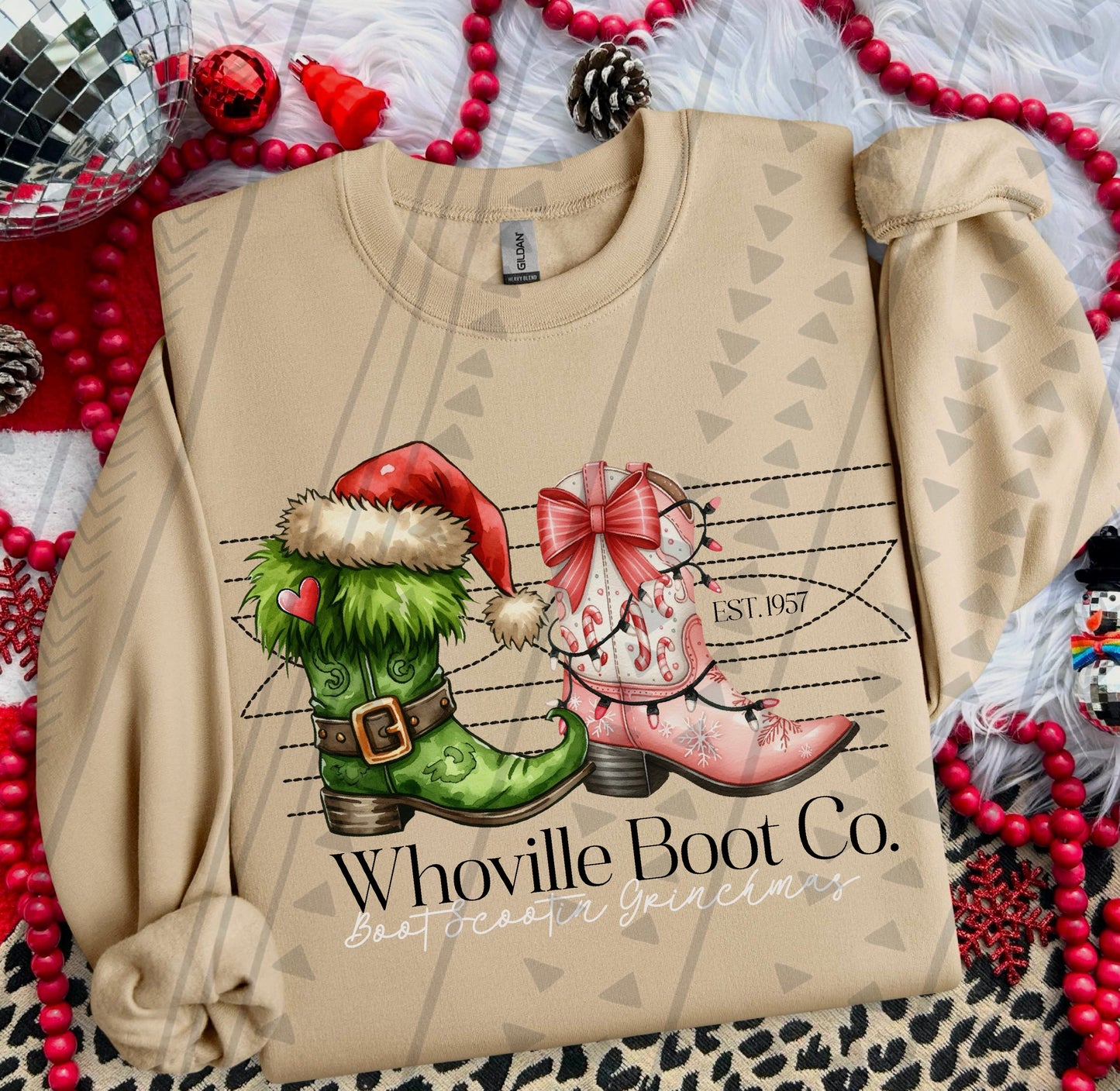 Whoville Boot Co DTF Transfer