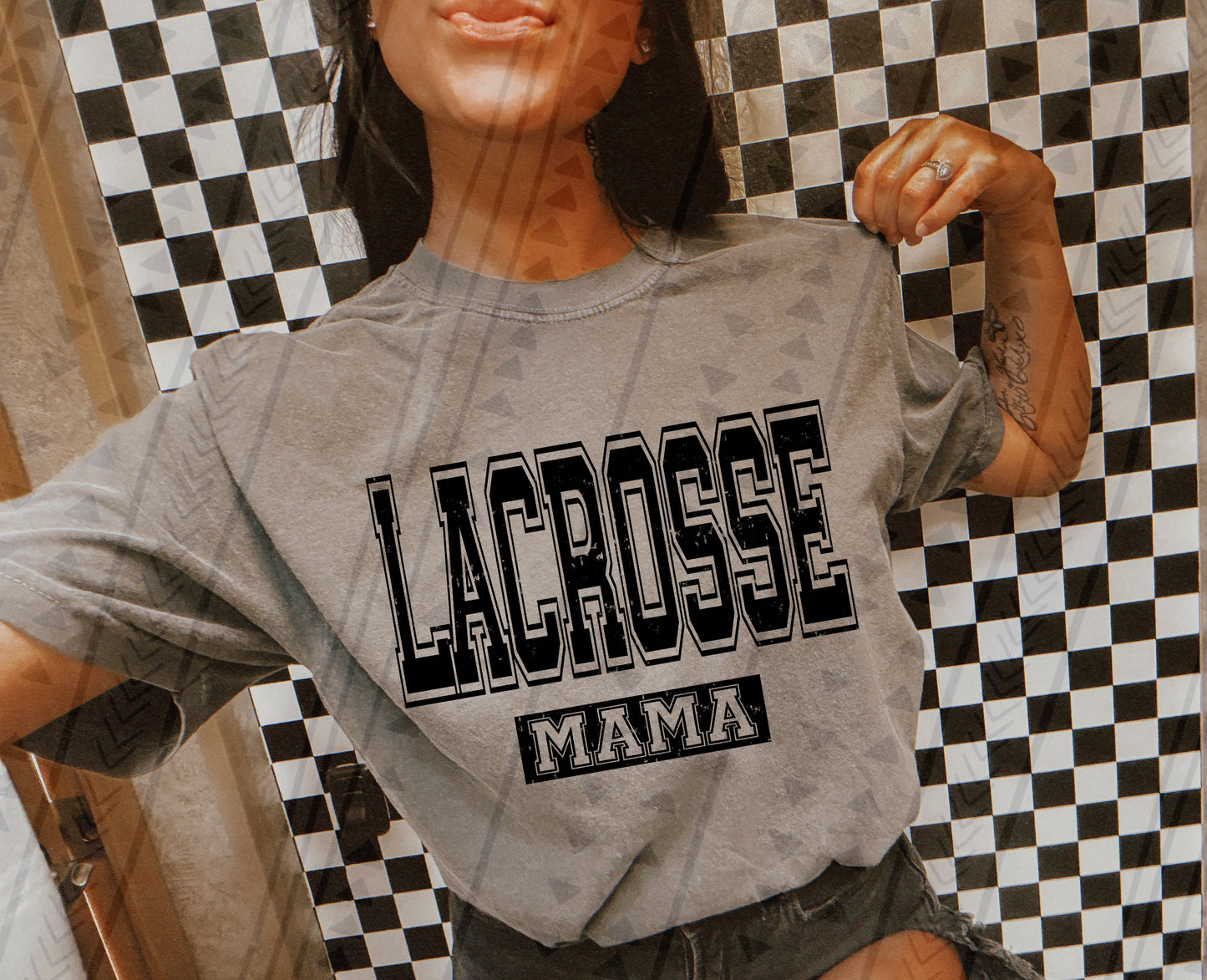 Distressed Sports Mama (Choose Your Sport) DTF Transfer