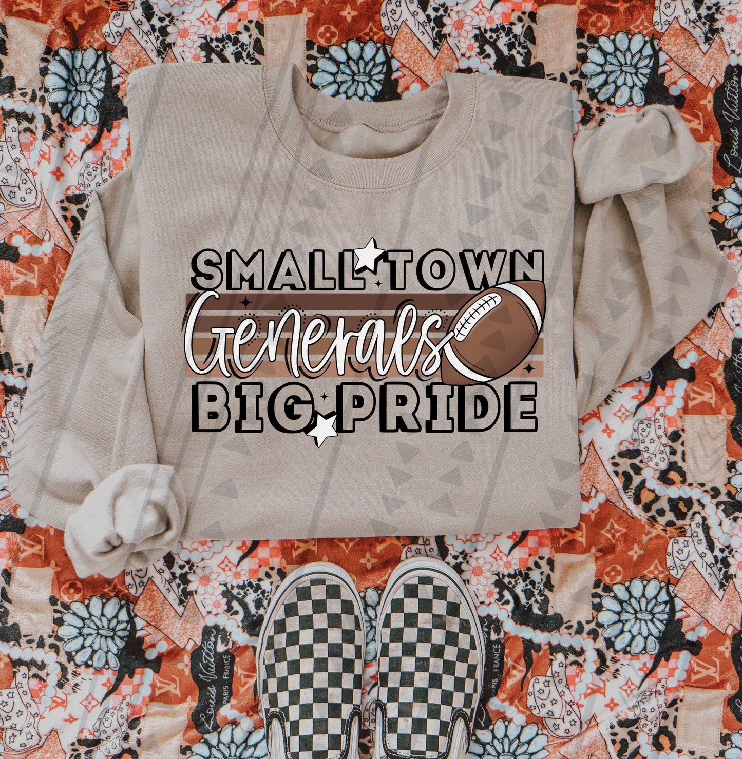 Small Town Big Pride (Any Team) DTF Transfer