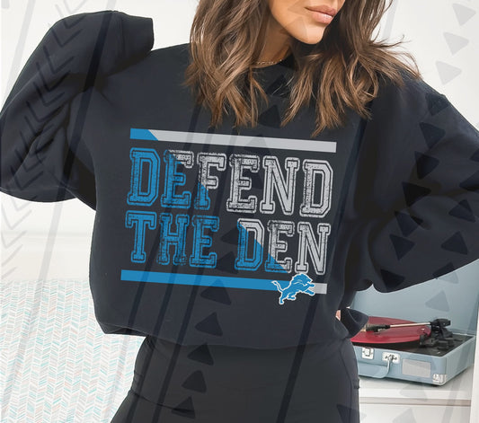 Defend the Den DTF Transfer