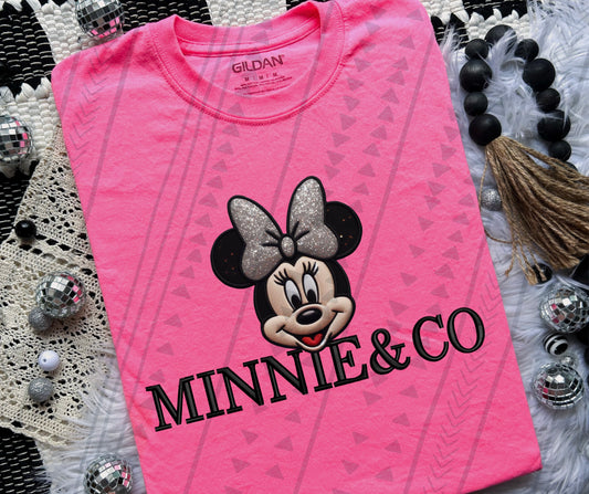 Minnie & Co DTF Transfer