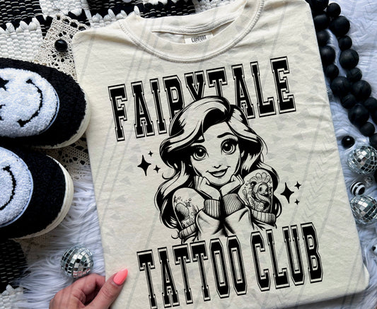 Fairytale Tattoo Club - Ariel DTF Transfer