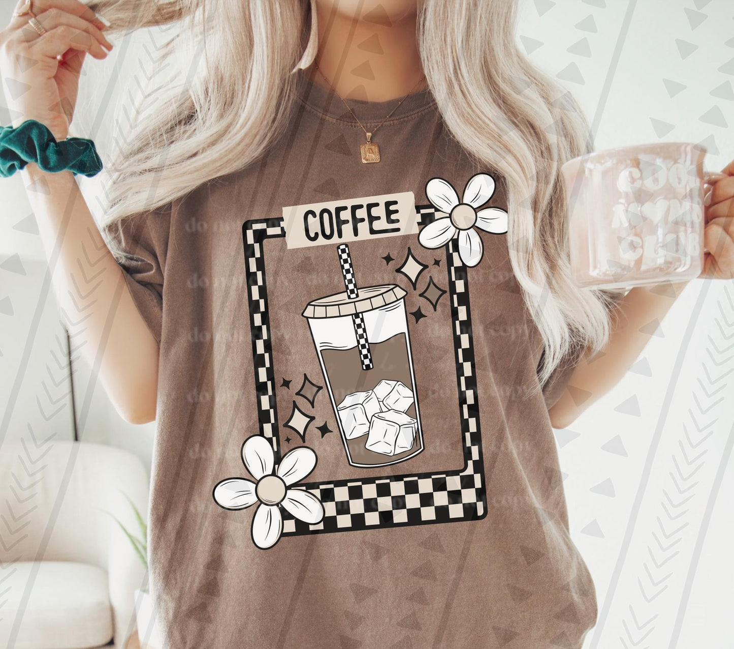 Coffee Tarot DTF Transfer