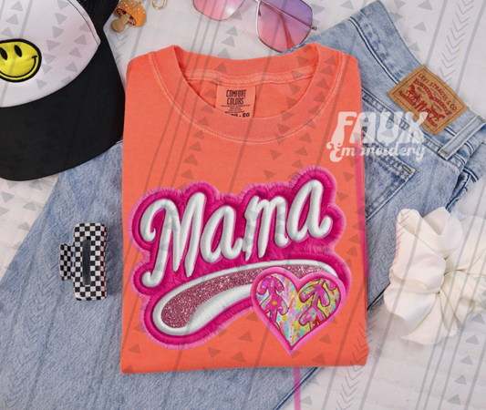 Varsity Mama - Softball/Baseball Glitz DTF Transfer