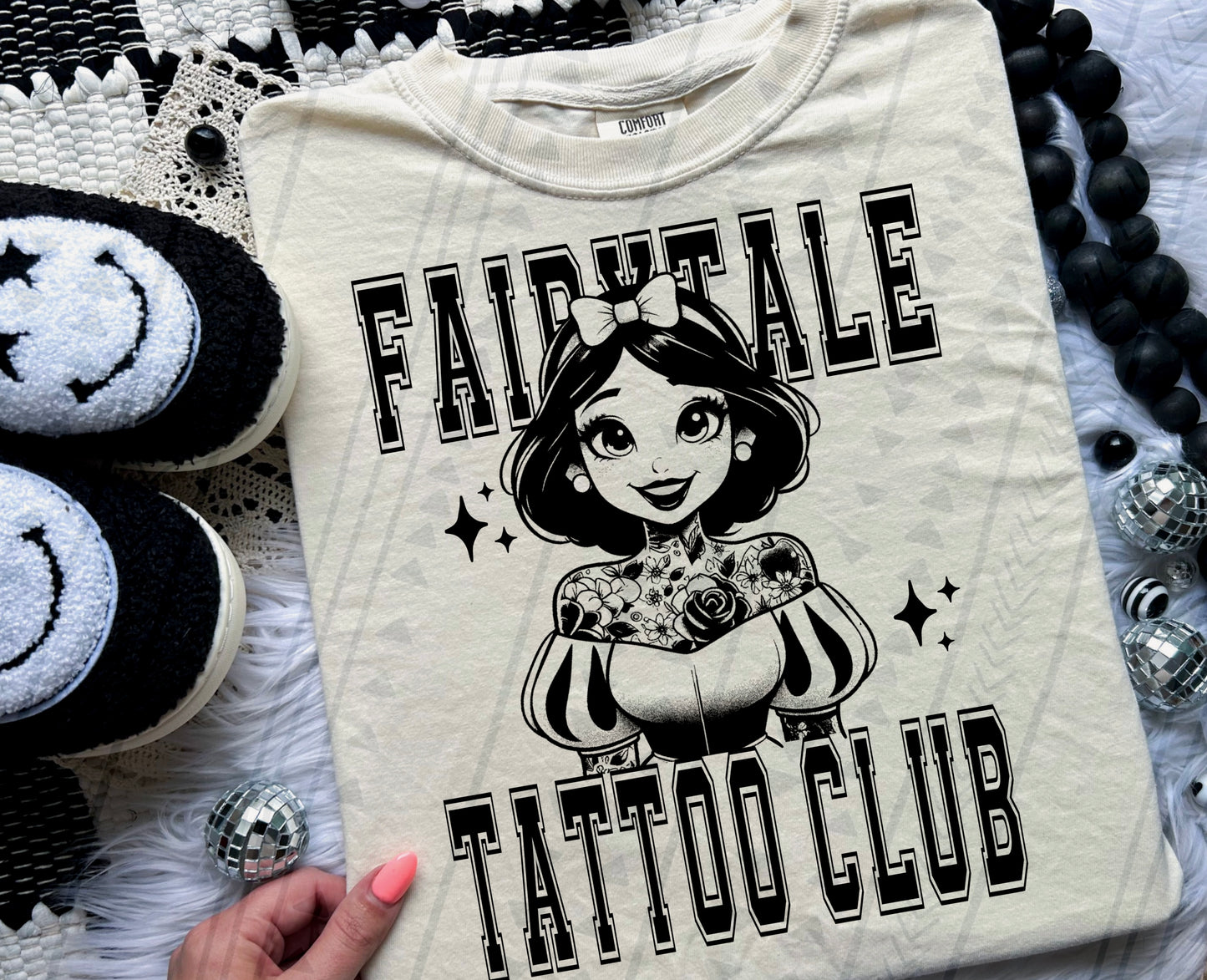 Fairytale Tattoo Club - Snow White DTF Transfer