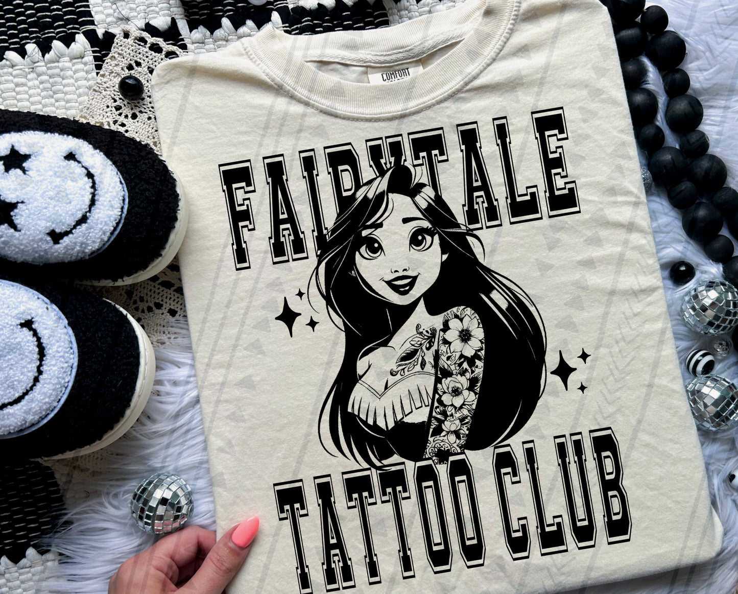 Fairytale Tattoo Club - Pocahontas DTF Transfer