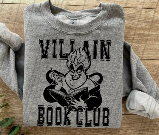 Villain Book Club - Ursula DTF Transfer