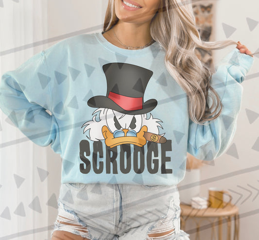 Scrooge DTF Transfer