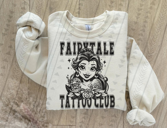 Fairytale Tattoo Club - Belle DTF Transfer