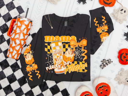 Mama Needs An Alani - Pumpkin Cream DTF Transfer