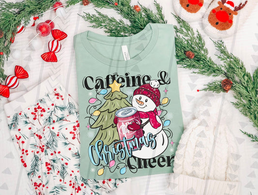 Caffeine & Christmas Cheer - DP DTF Transfer