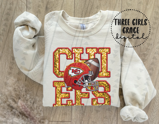Chiefs Faux Embroidered Digital